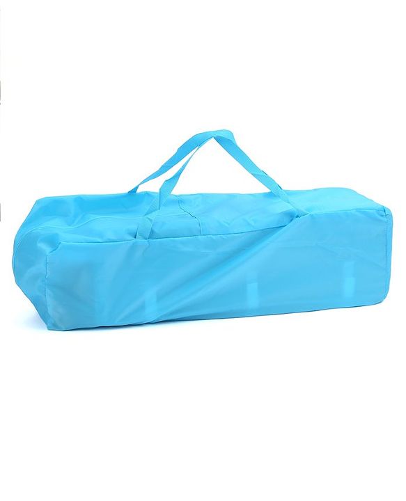 Babyhug Bouyant 3 in 1 Playpen cum Cot with Mosquito Net - Dark Blue