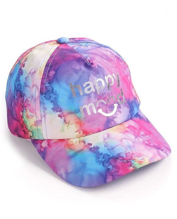 Babyhug Cotton Blend Woven Summer Cap - Multicolour