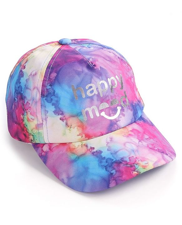 Babyhug Cotton Blend Woven Summer Cap - Multicolour