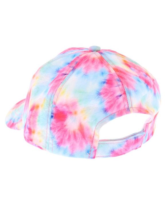 Babyhug Cotton Blend Summer Cap Text Print- Pink