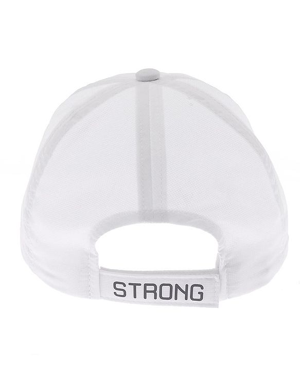 Pine Active Cotton Blend Woven Summer Cap Solid Colour - White
