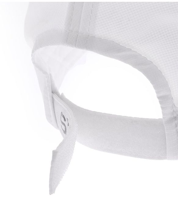 Pine Active Cotton Blend Woven Summer Cap Solid Colour - White