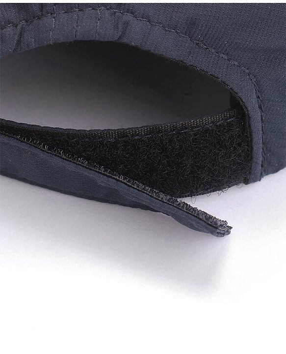 Pine Active Cotton Blend Woven Summer Cap Text Print  Navy Blue - Diameter 52 cm
