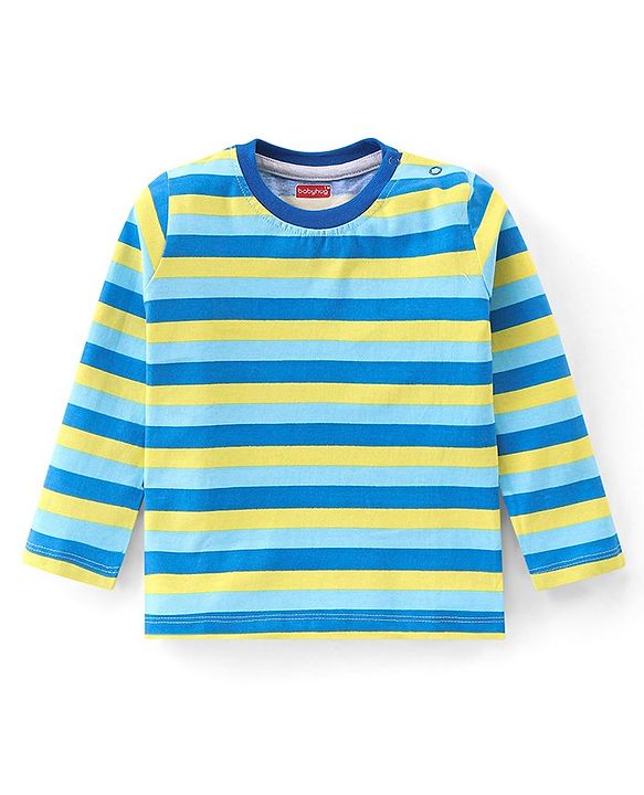 Babyhug 100% Cotton Knit Full Sleeves T-Shirt With Skateboard Graphics Pack Of 3 - Multicolour