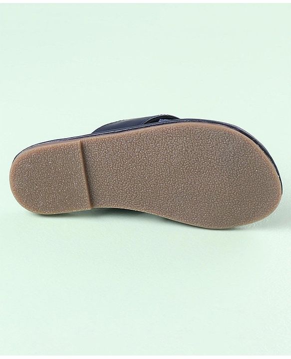 Pine Kids Slip On Ethnic Footwear - Navy Blue