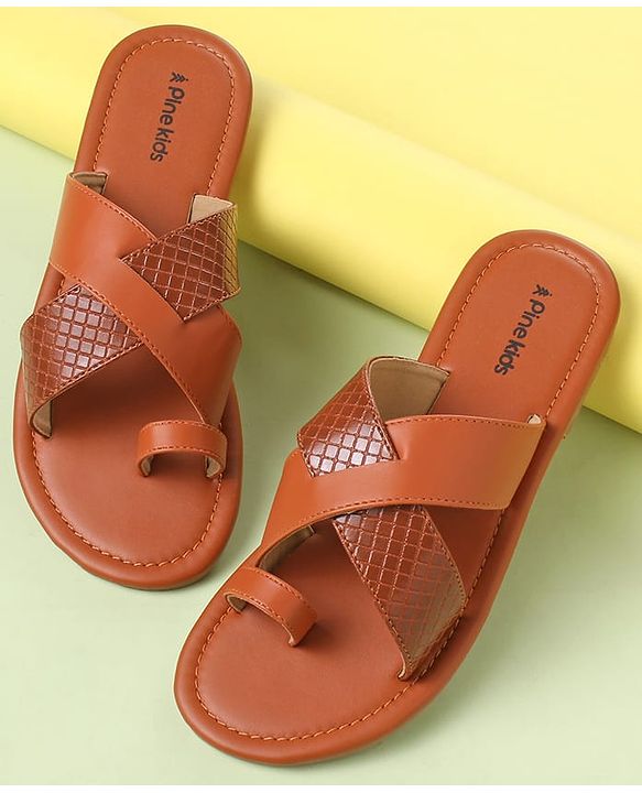 Pine Kids Slip On Ethnic Footwear - Navy Blue