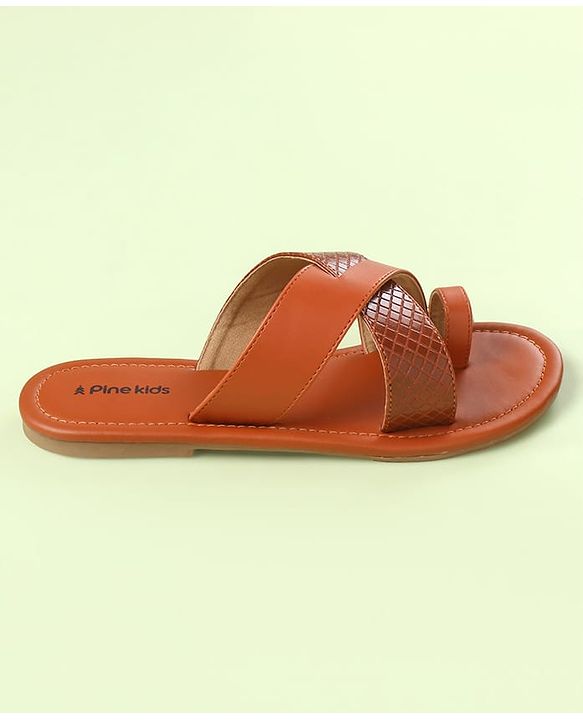 Pine Kids Slip On Ethnic Footwear - Navy Blue