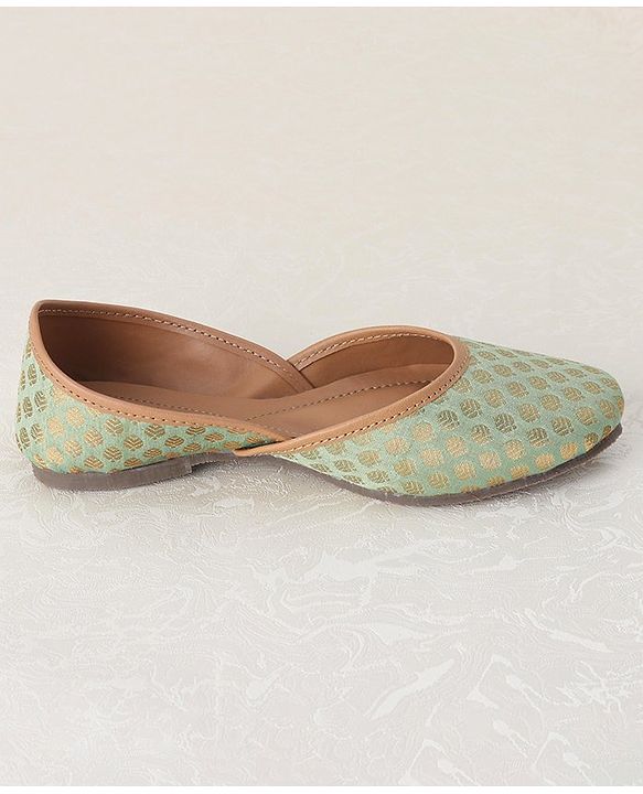 Pine Kids Ethnic Wear Mojaris - Blue