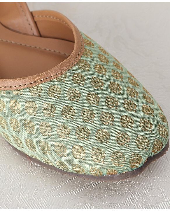 Pine Kids Ethnic Wear Mojaris - Blue