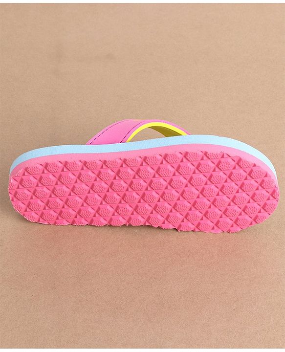 Cute Walk by Babyhug Slip On Flip Flops - Sky Blue