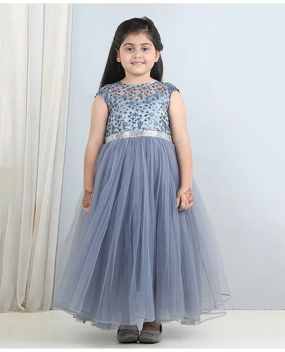 Kids Girls Princess Long Lace Dresses Fancy Ball Gown Party Dress Children  Clothing Kids Pearls Formal Elegant Costumes for Girl - AliExpress