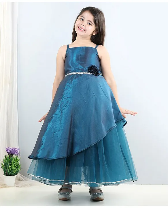 Jovani 36571 Long Prom Dress A-Line Layered Ruffle Skirt V Neckline Fo –  Glass Slipper Formals