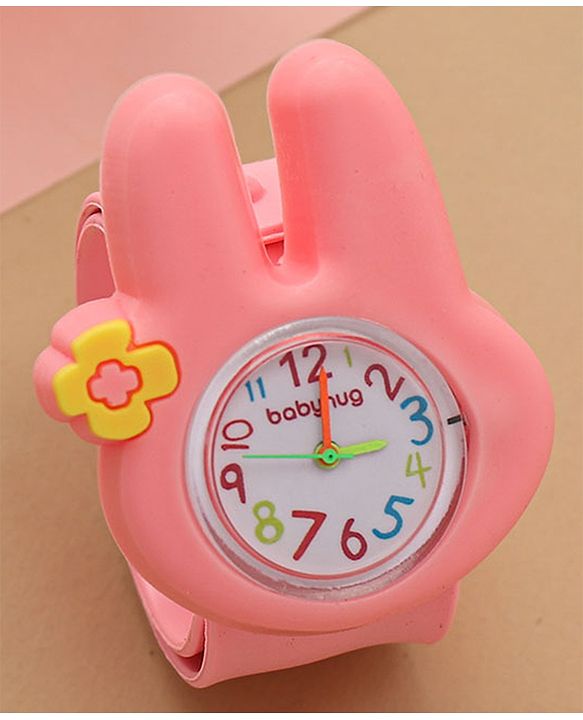 Babyhug Free Size Analog Watch - Pink