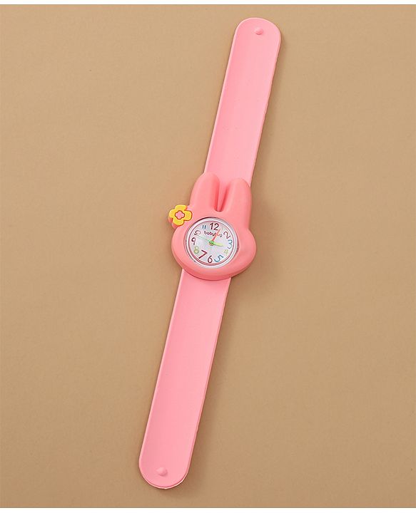 Babyhug Free Size Analog Watch - Pink