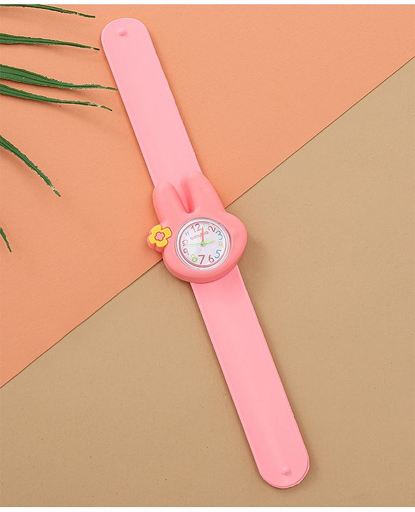 Babyhug Free Size Analog Watch - Pink