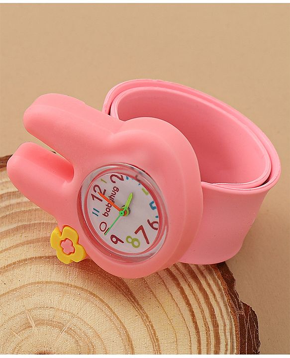Babyhug Free Size Analog Watch - Pink