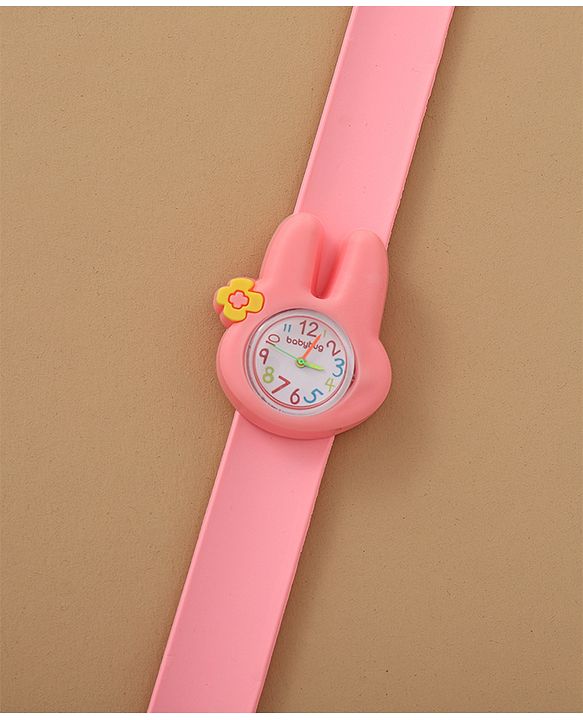 Babyhug Free Size Analog Watch - Pink