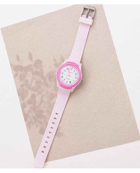 Babyhug Free Size Analog Quartz Watch - Pink