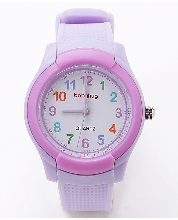 Babyhug Free Size Analog Quartz Watch - Pink
