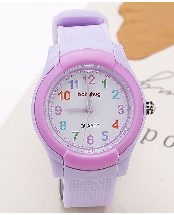 Babyhug Free Size Analog Quartz Watch - Pink
