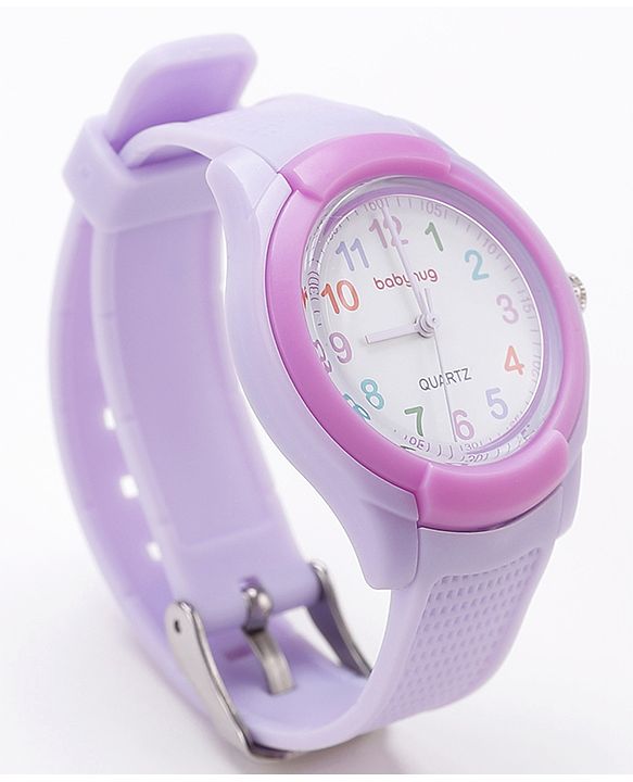 Babyhug Free Size Analog Quartz Watch - Pink