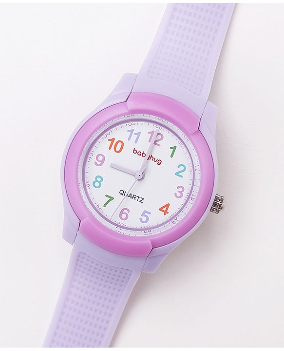 Babyhug Free Size Analog Quartz Watch - Pink