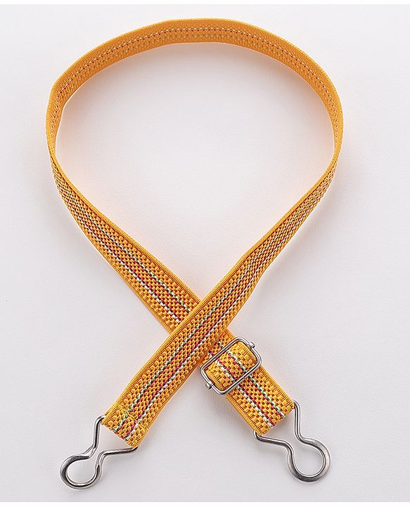 Babyhug Free Size Braided Belt - Yellow