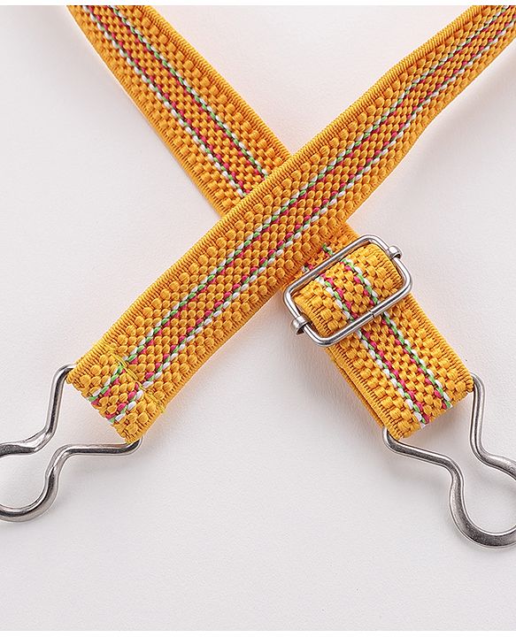Babyhug Free Size Braided Belt - Yellow
