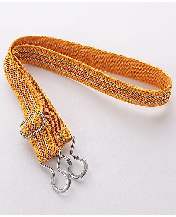 Babyhug Free Size Braided Belt - Yellow