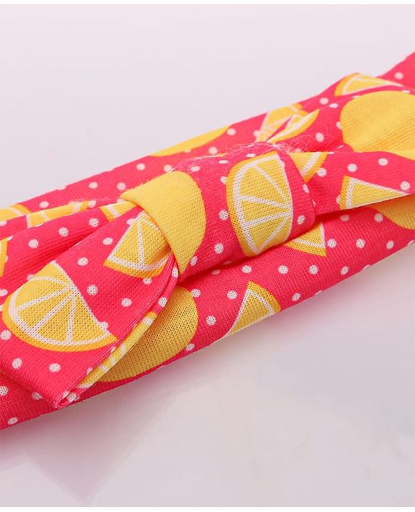 Babyhug Free Size Headbands With Bow Applique Pack of 3- Multicolor