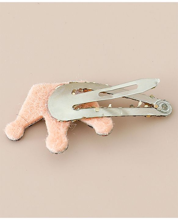 Babyhug Free Size Bow & Butterfly Clips Set of 8 - Multicolor