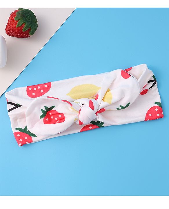 Babyhug Bow Appliques Headbands  Pack of 3 - Multicolor
