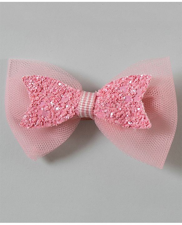 Babyhug Bow & Butterfly Clips Pack of 2 - Pink