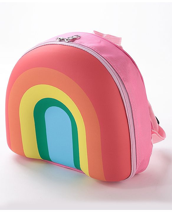Babyhug Fashion Backpacks Rainbow Print - Multicolor