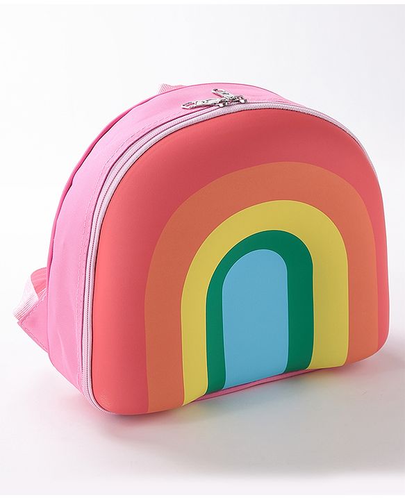 Babyhug Fashion Backpacks Rainbow Print - Multicolor