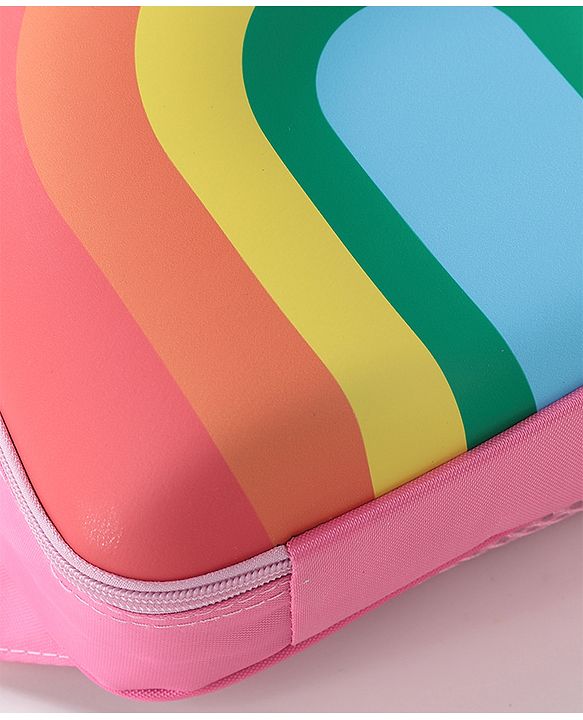 Babyhug Fashion Backpacks Rainbow Print - Multicolor