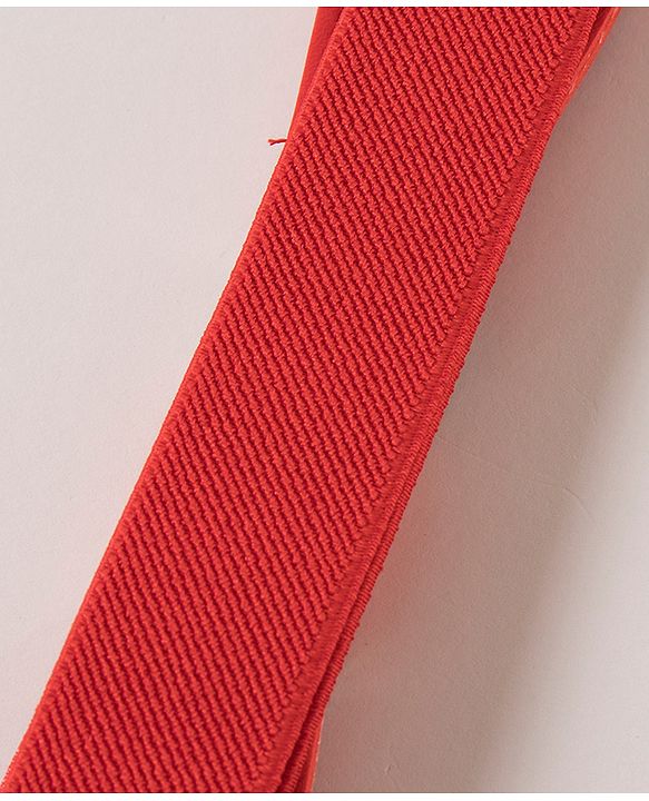 Babyhug Free Size Solid Colour Belt - Red