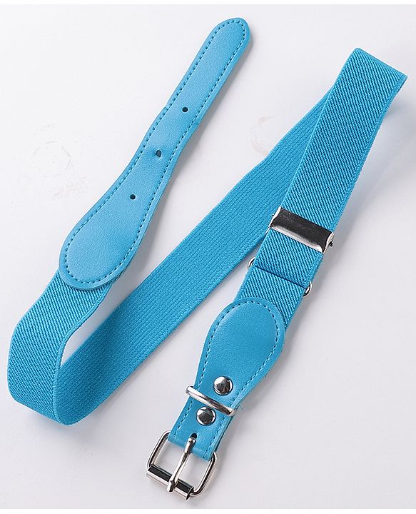 Babyhug Free Size Solid Colour Belt - Blue