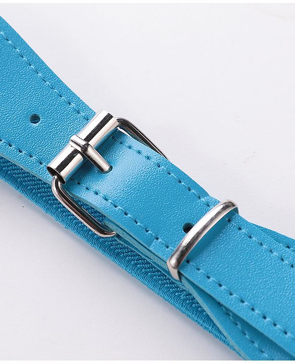 Babyhug Free Size Solid Colour Belt - Blue