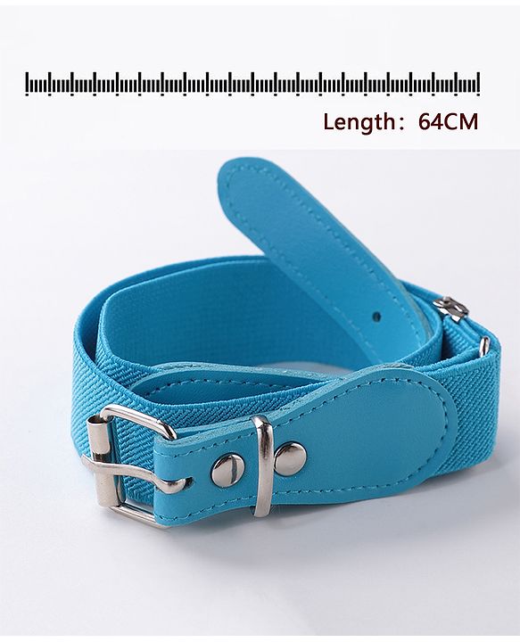 Babyhug Free Size Solid Colour Belt - Blue