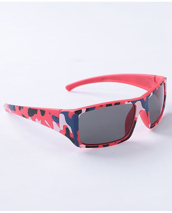 Babyhug Camouflage Print Sunglasses - Pink