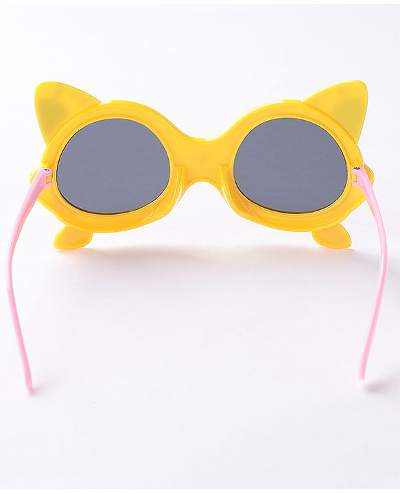 Babyhug Tiger Shape Sunglasses -Yellow