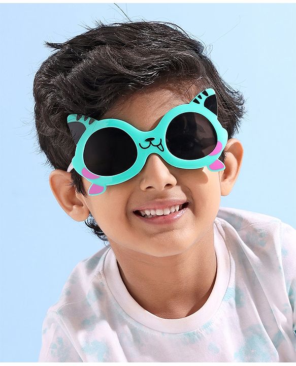 Babyhug Tiger Shape Sunglasses -Yellow