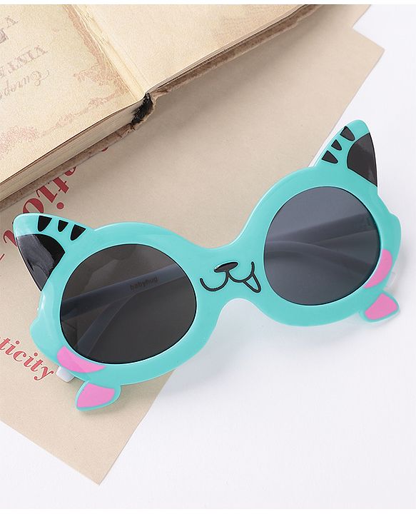 Babyhug Tiger Shape Sunglasses -Yellow
