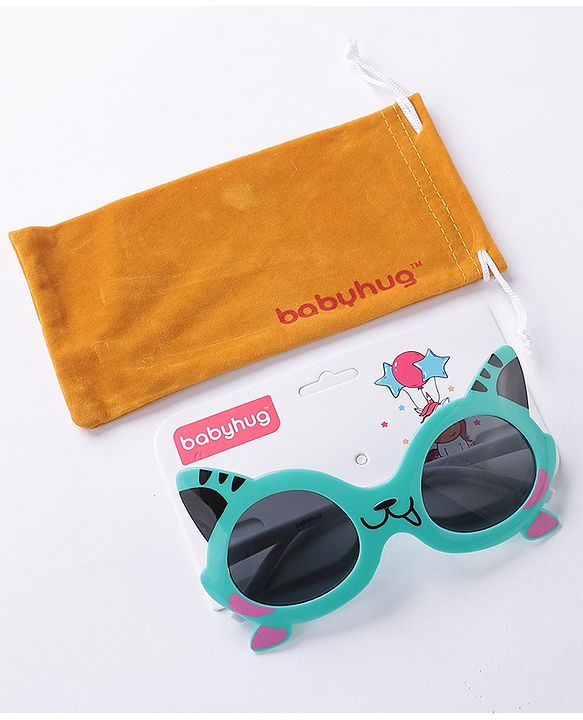 Babyhug Tiger Shape Sunglasses -Yellow