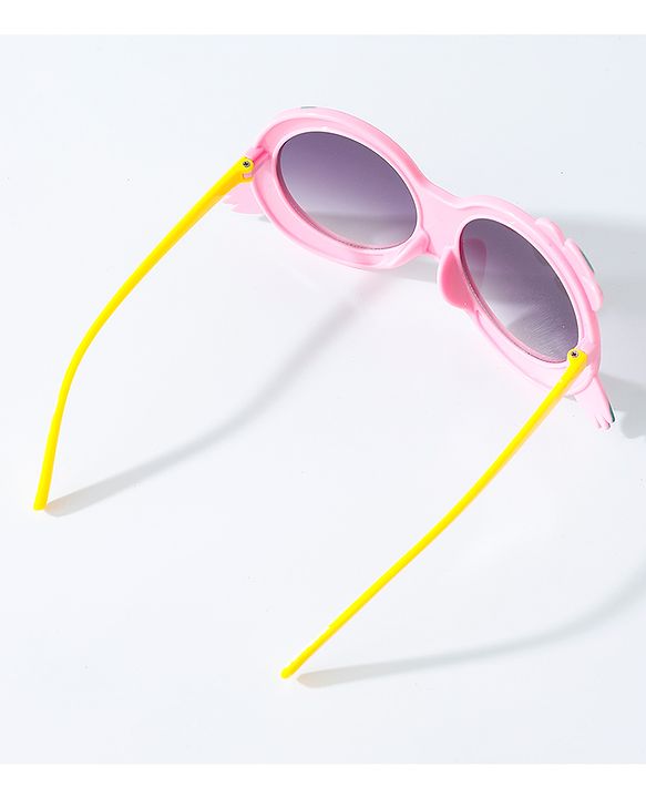 Babyhug Sunglasses  with Floral Design - Pink