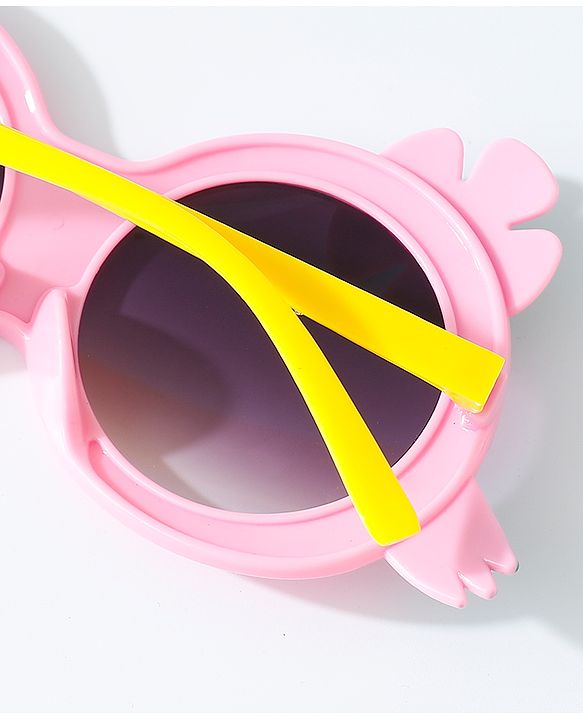 Babyhug Sunglasses  with Floral Design - Pink