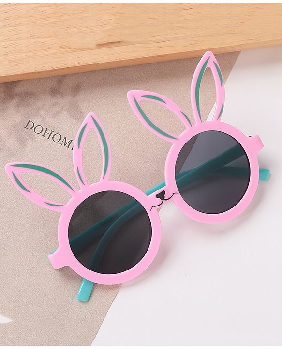 Babyhug Bunny Shaped Sunglasses -Pink