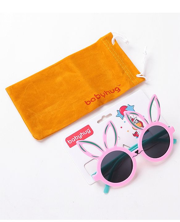 Babyhug Bunny Shaped Sunglasses -Pink