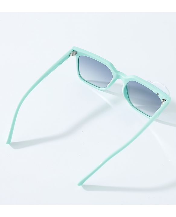 Babyhug Sunglasses with Cap Applique - Light Green